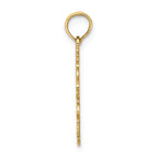FJC Finejewelers 14k Yellow Gold 100% Gemini Charm