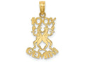 FJC Finejewelers 14k Yellow Gold 100% Gemini Charm