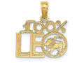 FJC Finejewelers 14k Yellow Gold 100% Leo Charm