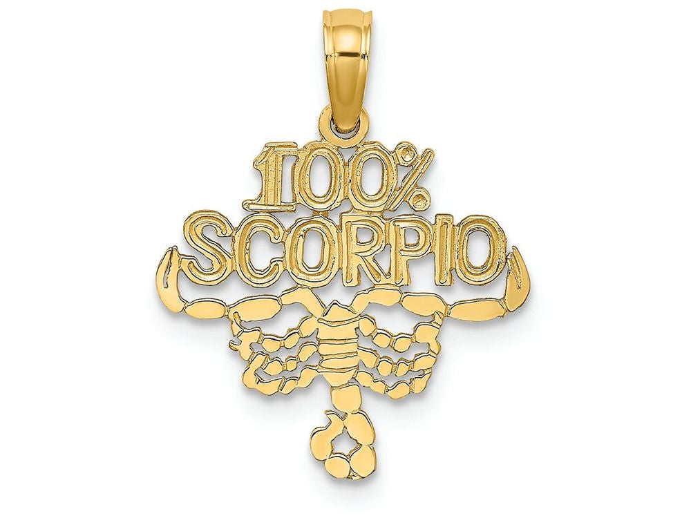 FJC Finejewelers 14k Yellow Gold 100% Scorpio Charm