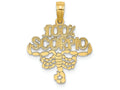 FJC Finejewelers 14k Yellow Gold 100% Scorpio Charm