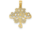 FJC Finejewelers 14k Yellow Gold 100% Scorpio Charm