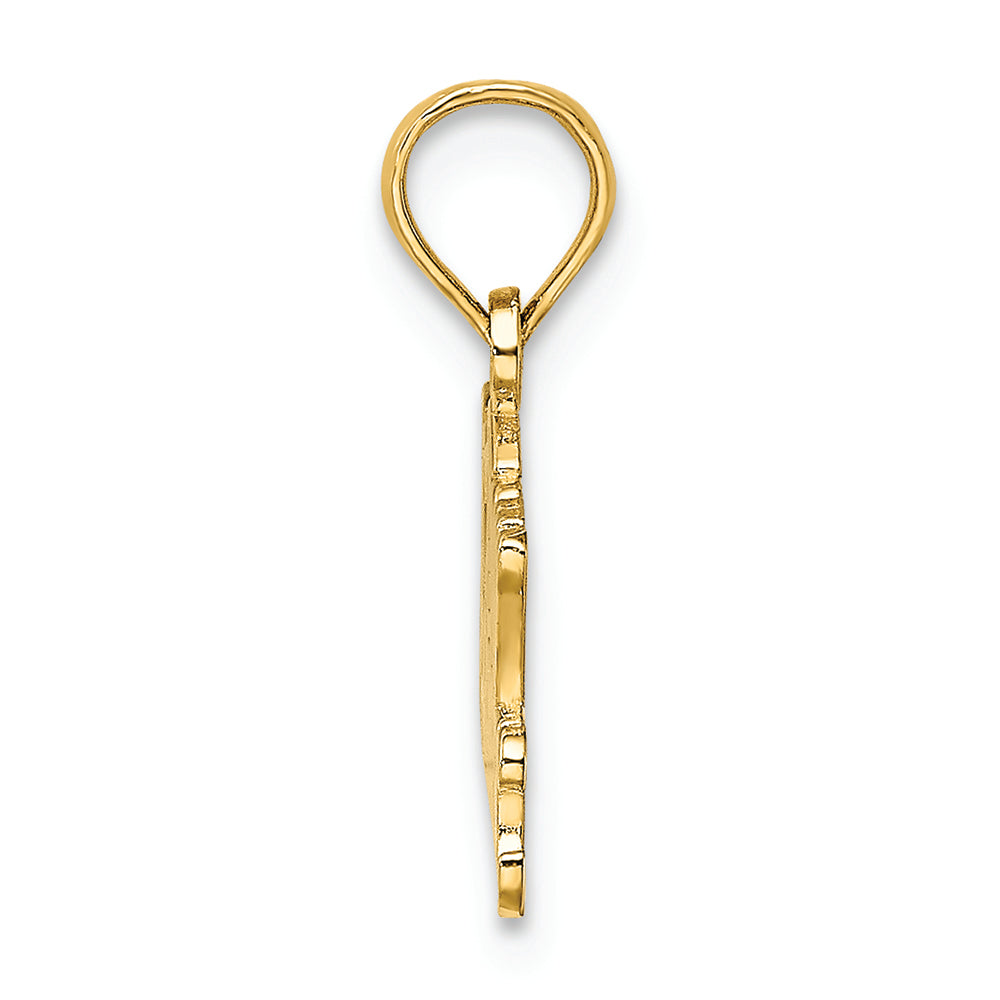 FJC Finejewelers 14k Yellow Gold I Heart My Paramedic Charm