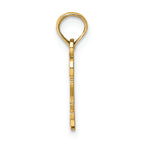 FJC Finejewelers 14k Yellow Gold I Heart My Deputy Charm