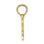 FJC Finejewelers 14k Yellow Gold I Heart My Detective Charm