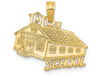 FJC Finejewelers 14k Yellow Gold School House Charm
