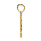 FJC Finejewelers 14k Yellow Gold I Heart To Cook Charm