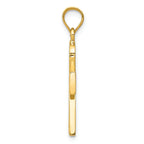 FJC Finejewelers 14k Yellow Gold Ankh Cross Charm