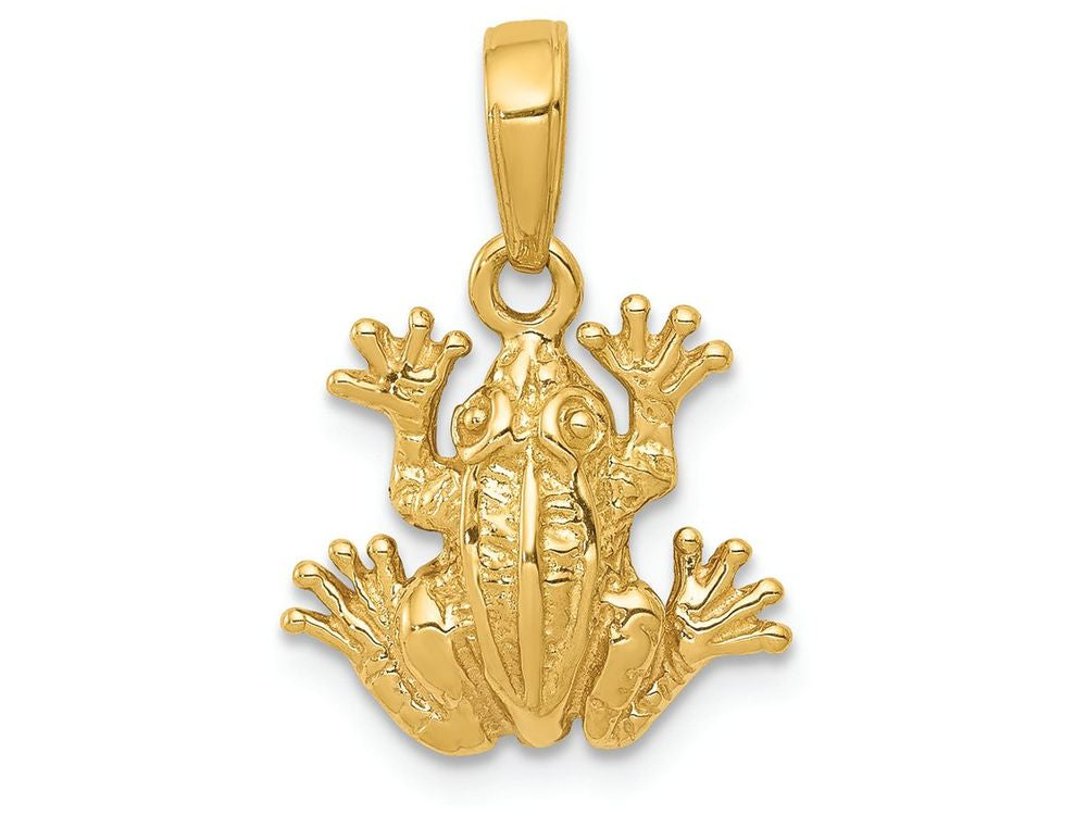 FJC Finejewelers 14k Yellow Gold  Frog Charm