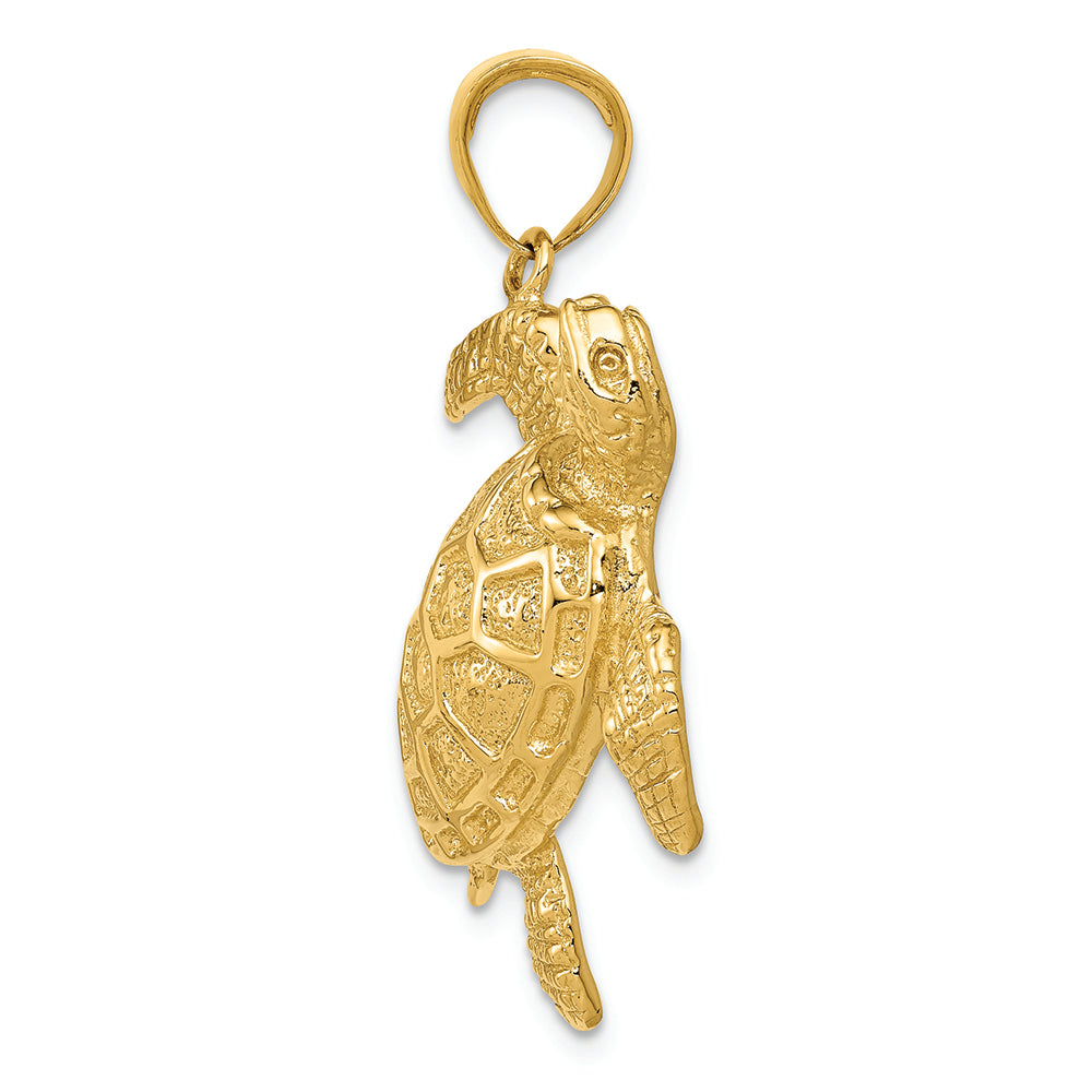 FJC Finejewelers 14k Yellow Gold  Sea Turtle Charm