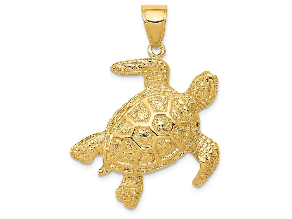 FJC Finejewelers 14k Yellow Gold  Sea Turtle Charm