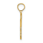 FJC Finejewelers 14k Yellow Gold Rooster Charm