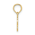 FJC Finejewelers 14k Yellow Gold I Heart Horses Charm
