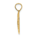 FJC Finejewelers 14k Yellow Gold Comedytragedy Charm