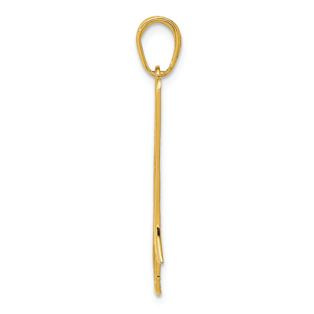 FJC Finejewelers 14k Yellow Gold Trombone Charm