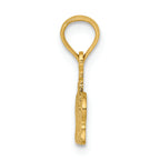 FJC Finejewelers 14k Yellow Gold #1 Diver Charm