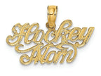 FJC Finejewelers 14k Yellow Gold Hockey Mom Charm