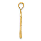 FJC Finejewelers 14k Yellow Gold 3d Racquetball Charm