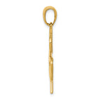 FJC Finejewelers 14k Yellow Gold Polished Cut Out 4-leaf Clover Charm