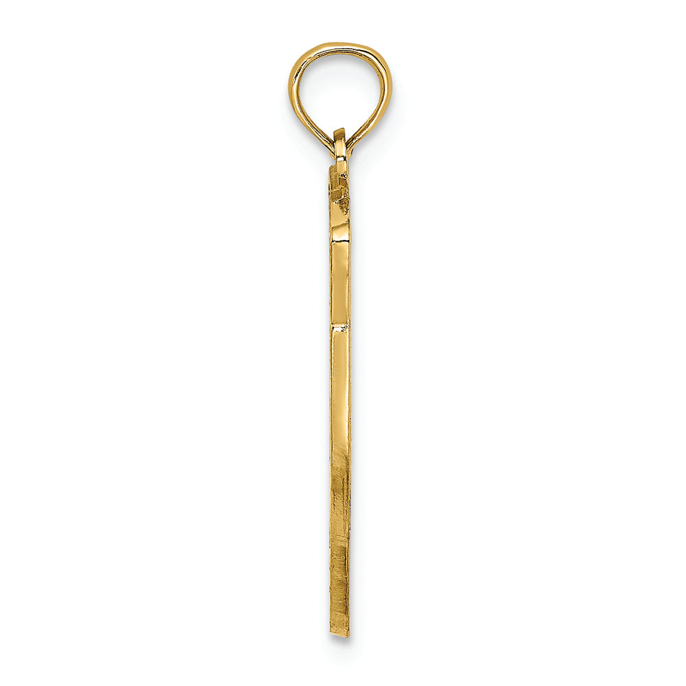 FJC Finejewelers 14k Yellow Gold Hilton Head Map Charm
