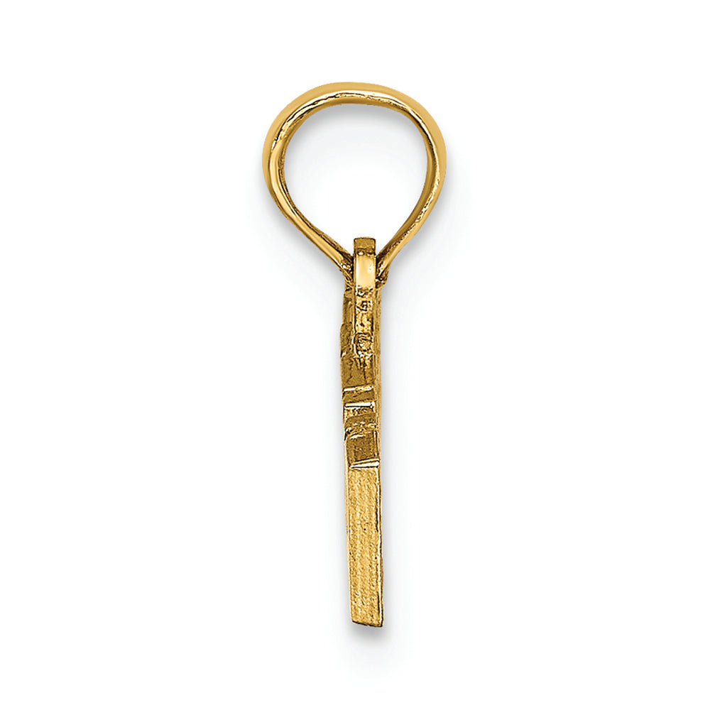 FJC Finejewelers 14k Yellow Gold Polished Alaska Charm