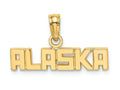 FJC Finejewelers 14k Yellow Gold Polished Alaska Charm