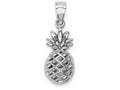 FJC Finejewelers 14k White Gold Polished 3d Pineapple Charm