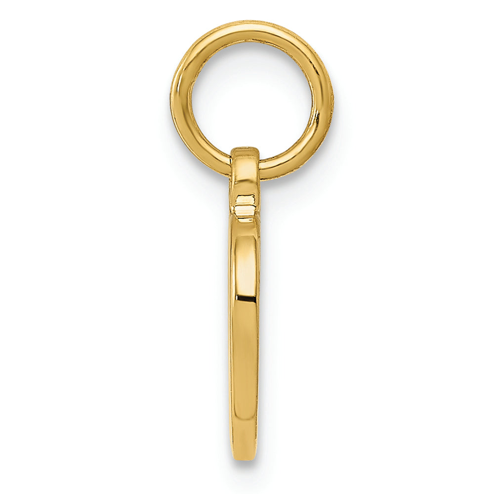 FJC Finejewelers 14k Yellow Gold Heart Charm