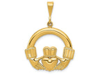 FJC Finejewelers 14k Yellow Gold Claddagh Charm