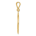 FJC Finejewelers 14k Yellow Gold Claddagh Charm