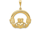 FJC Finejewelers 14k Yellow Gold Claddagh Charm
