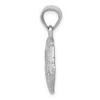 FJC Finejewelers 14k White Gold Sanddollar Charm