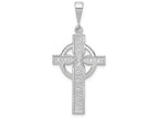 FJC Finejewelers 14k White Gold Celtic Cross Charm