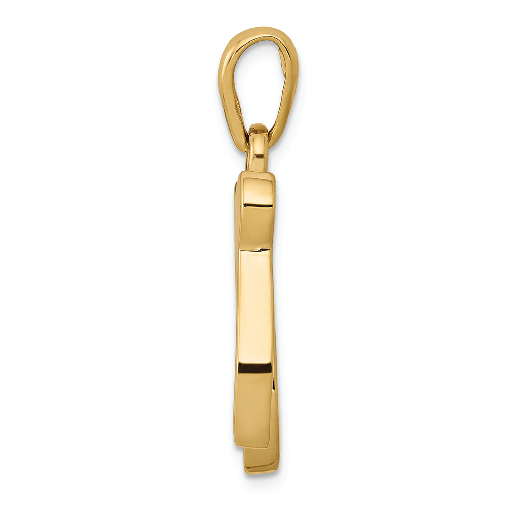 FJC Finejewelers 14k Yellow Gold Chai Charm