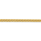 FJC Finejewelers 14 kt Yellow Gold 4.25mm Solid Miami Cuban Chain