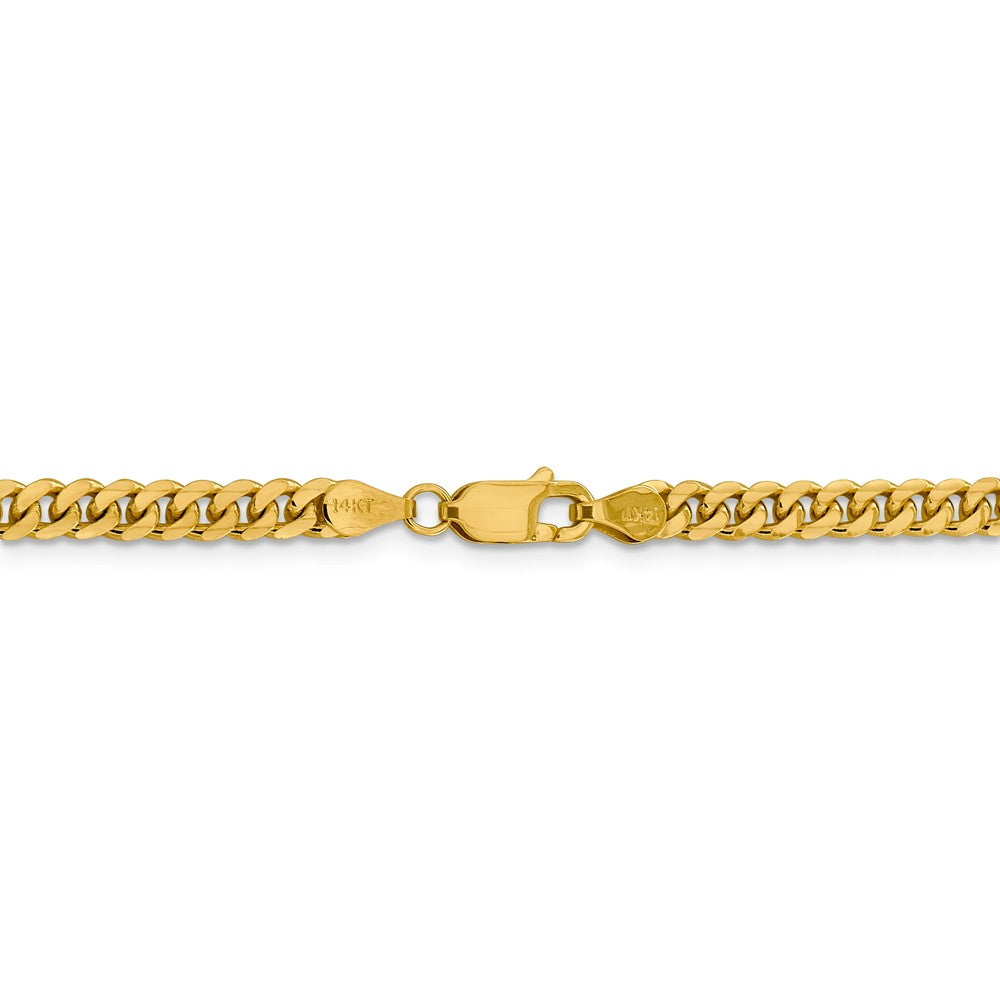FJC Finejewelers 14 kt Yellow Gold 4.25mm Solid Miami Cuban Chain