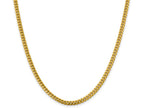 FJC Finejewelers 14 kt Yellow Gold 4.25mm Solid Miami Cuban Chain