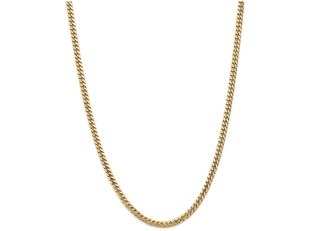 FJC Finejewelers 18 Inch 14k Yellow Gold 4.3mm Domed Curb Chain Necklace