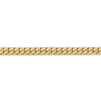 FJC Finejewelers 24 Inch 14k 4.3mm Domed Curb Chain Necklace