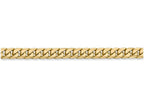 FJC Finejewelers 7 Inch 14k Yellow Gold 4.3mm Domed Curb Chain Bracelet