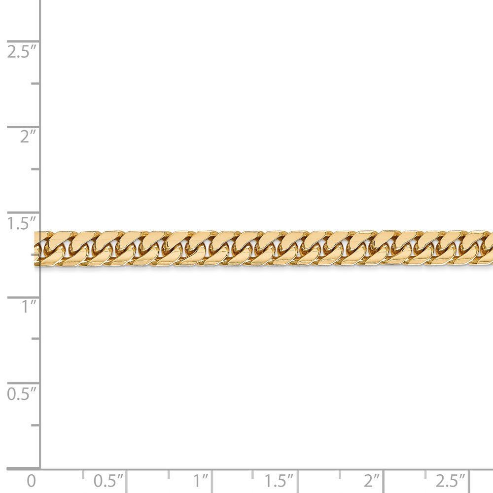 FJC Finejewelers 18 Inch 14k 5mm Domed Curb Chain Necklace