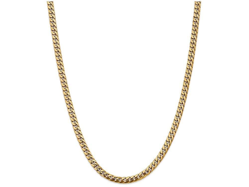 FJC Finejewelers 18 Inch 14k 5mm Domed Curb Chain Necklace