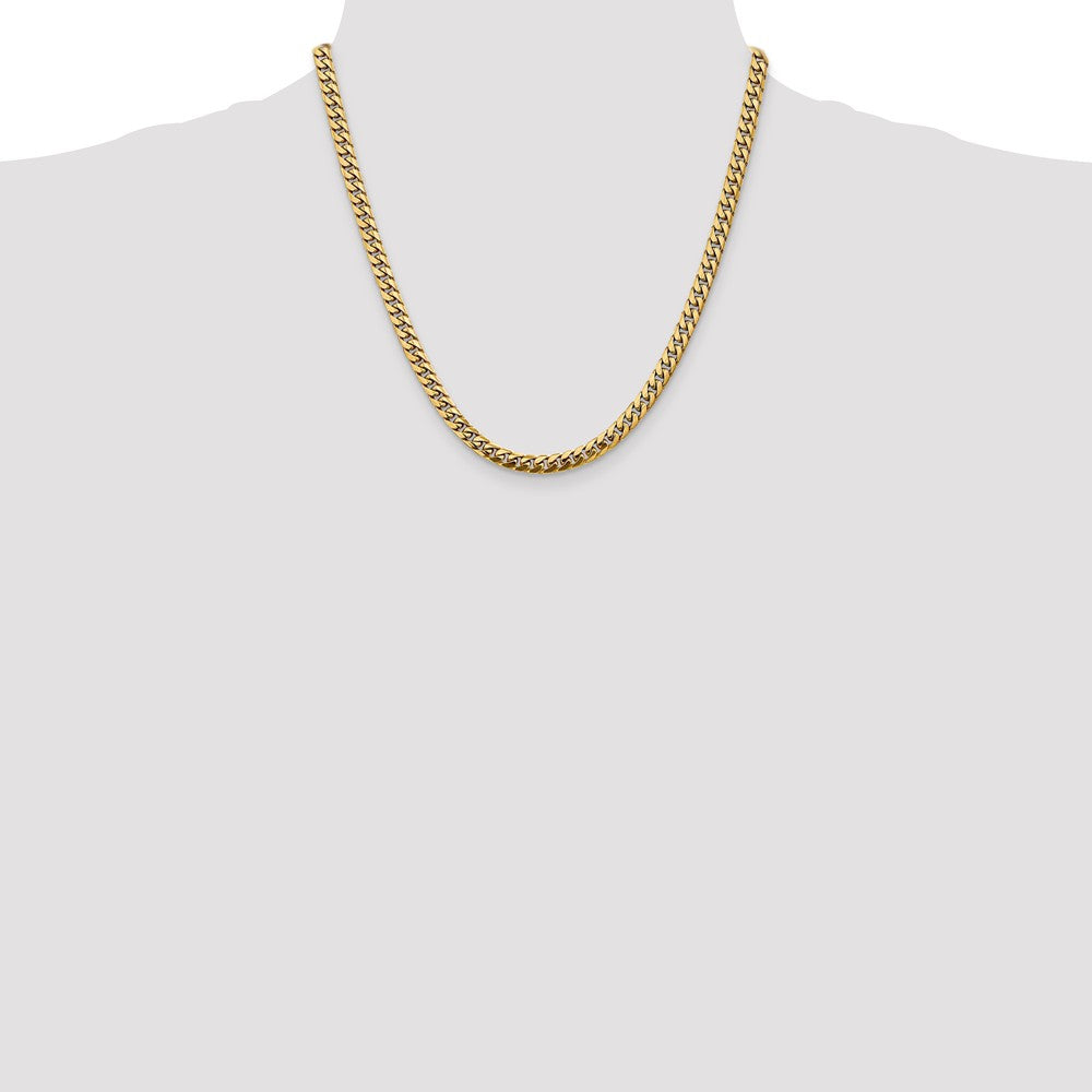 FJC Finejewelers 20 Inch 14k 5mm Domed Curb Chain Necklace