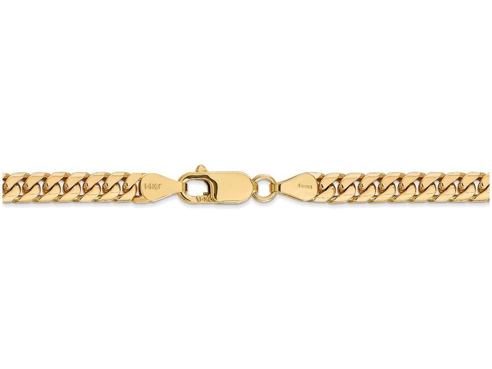 FJC Finejewelers 7 Inch 14k Yellow Gold 5mm Domed Curb Chain Bracelet