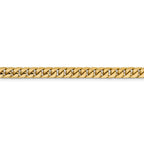 FJC Finejewelers 24 Inch 14k 5.5mm Domed Curb Chain Necklace