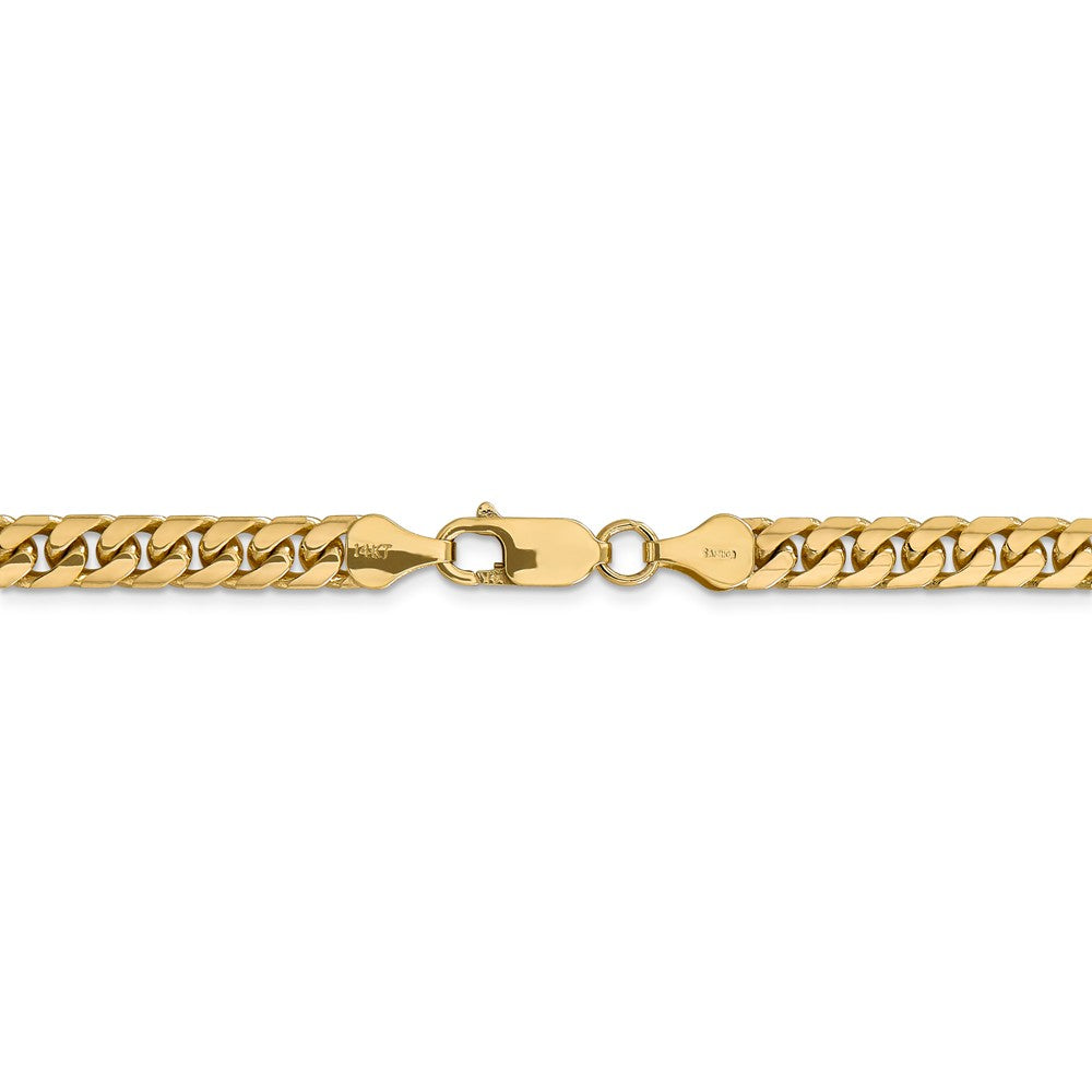FJC Finejewelers 24 Inch 14k 5.5mm Domed Curb Chain Necklace