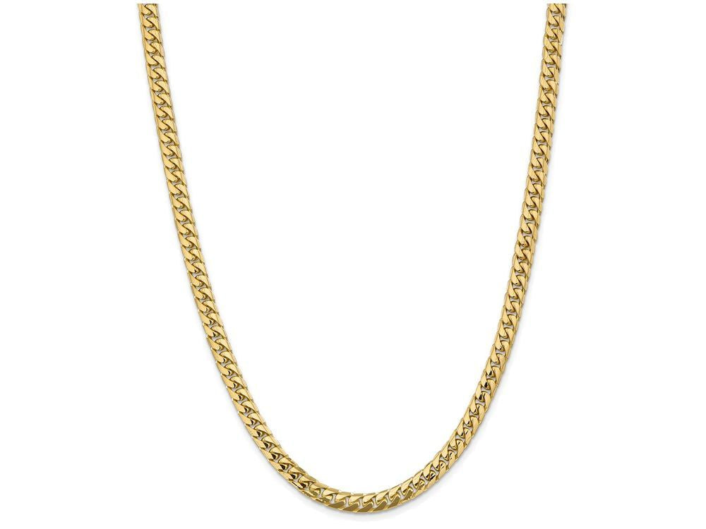 FJC Finejewelers 24 Inch 14k 5.5mm Domed Curb Chain Necklace