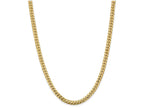 FJC Finejewelers 24 Inch 14k 5.5mm Domed Curb Chain Necklace