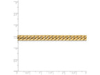 FJC Finejewelers 8 Inch 14k Yellow Gold 5.5mm Domed Curb Chain Bracelet