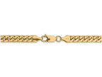 FJC Finejewelers 8 Inch 14k Yellow Gold 5.5mm Domed Curb Chain Bracelet